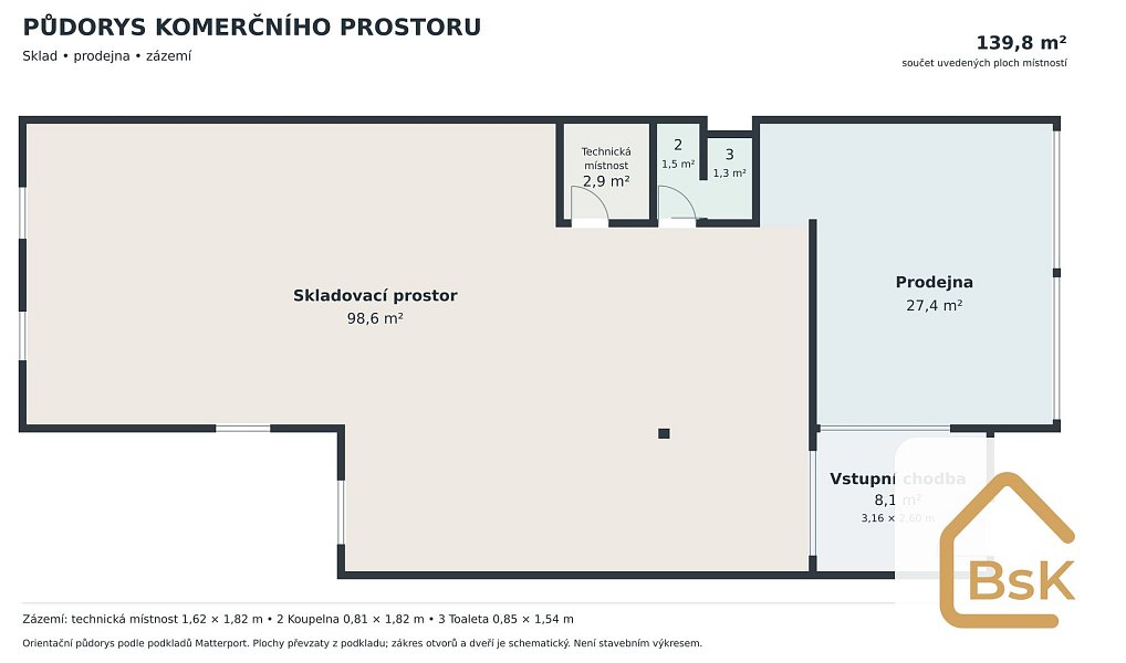 Prodej kanceláře 141 m², Jablonec nad Nisou – náhled fotky 2