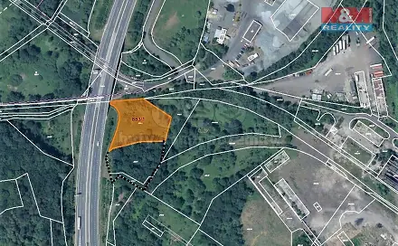 Prodej louky 7 712 m², Ústí nad Labem - Všebořice