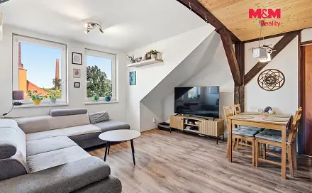Prodej bytu 3+kk 93 m², Fučíkova, Dobrovice, okres Mladá Boleslav