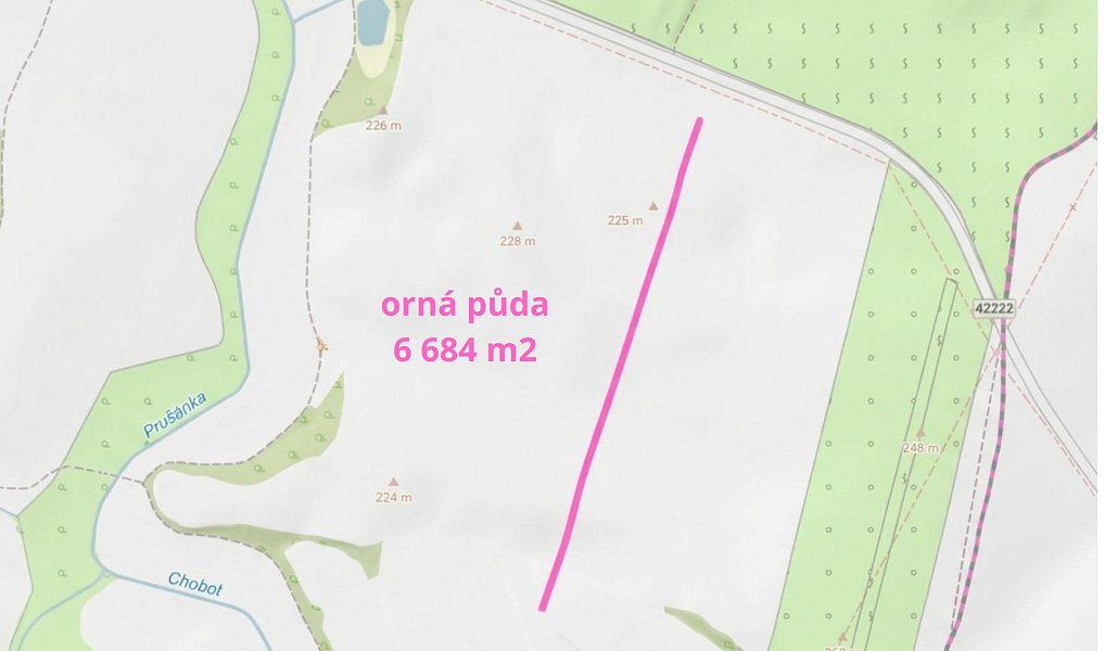 Prodej pole 60 930 m², Čejkovice – náhled fotky 6