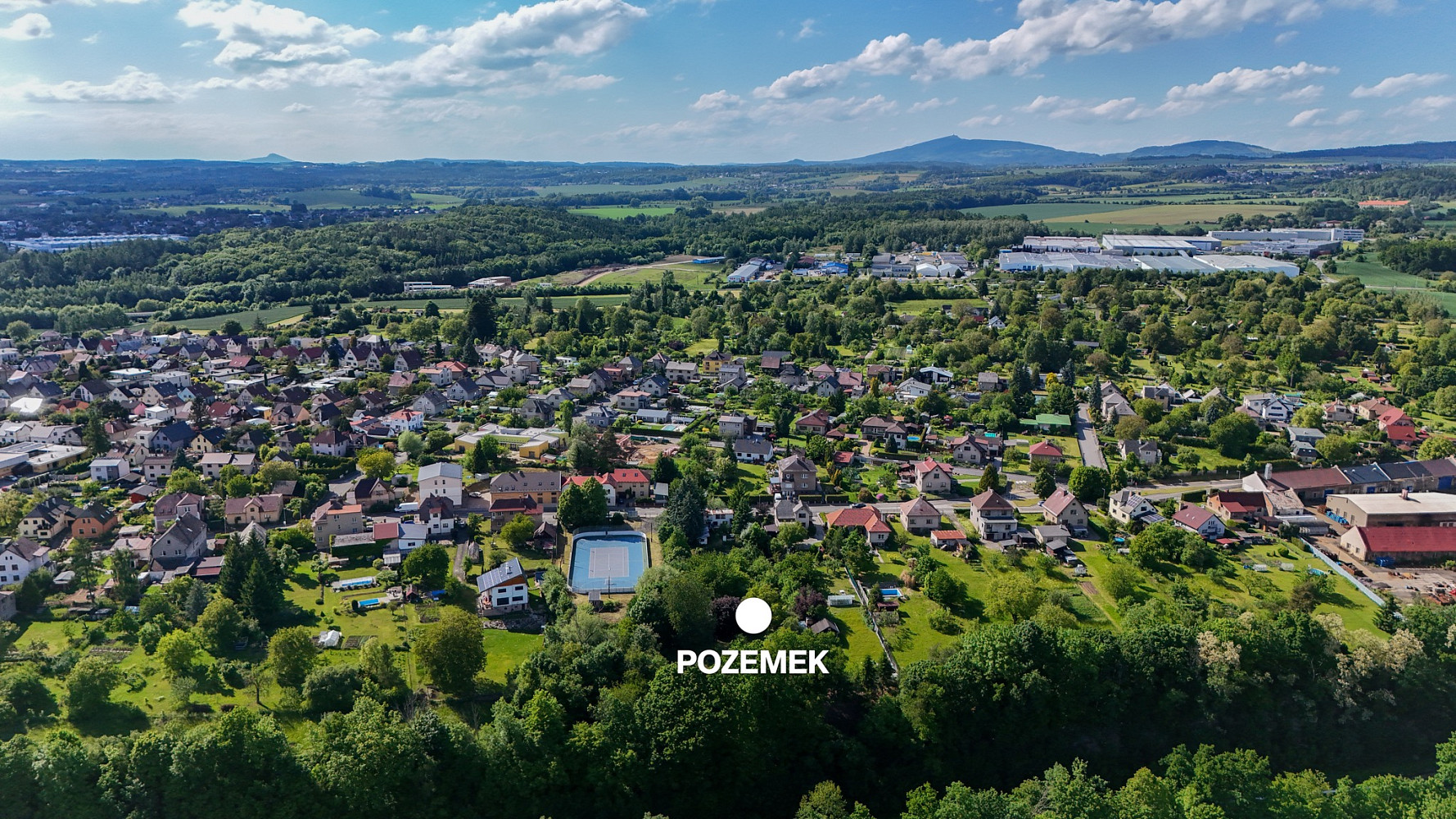 Prodej stavebního pozemku 3 378 m² - Widok 2