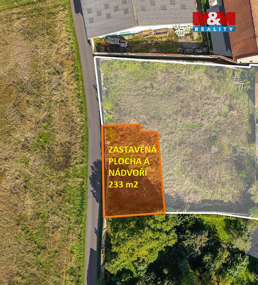 Prodej stavebního pozemku 1 100 m² — photo 3