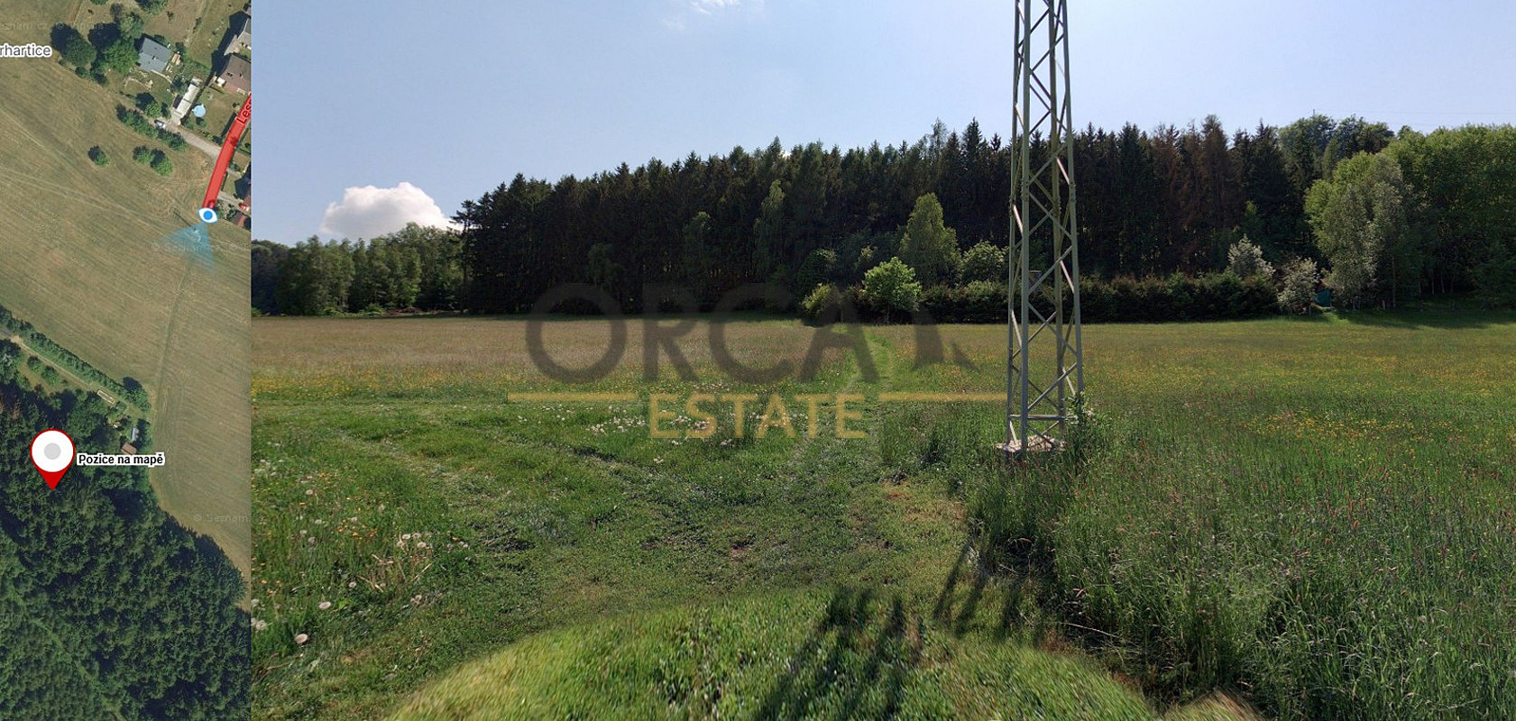 Podíl 2173 m² na pozemcích v k. ú. Gerhartice – pohled 5