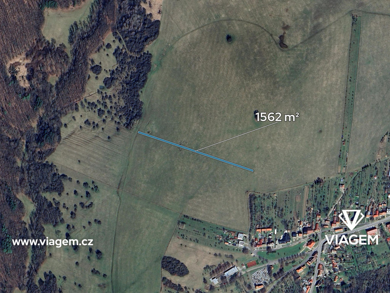 Prodej pole 1 562 m² – fotografie 2