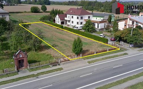 Prodej stavebního pozemku 1 270 m², Osmilány, Kobeřice, okres Opava