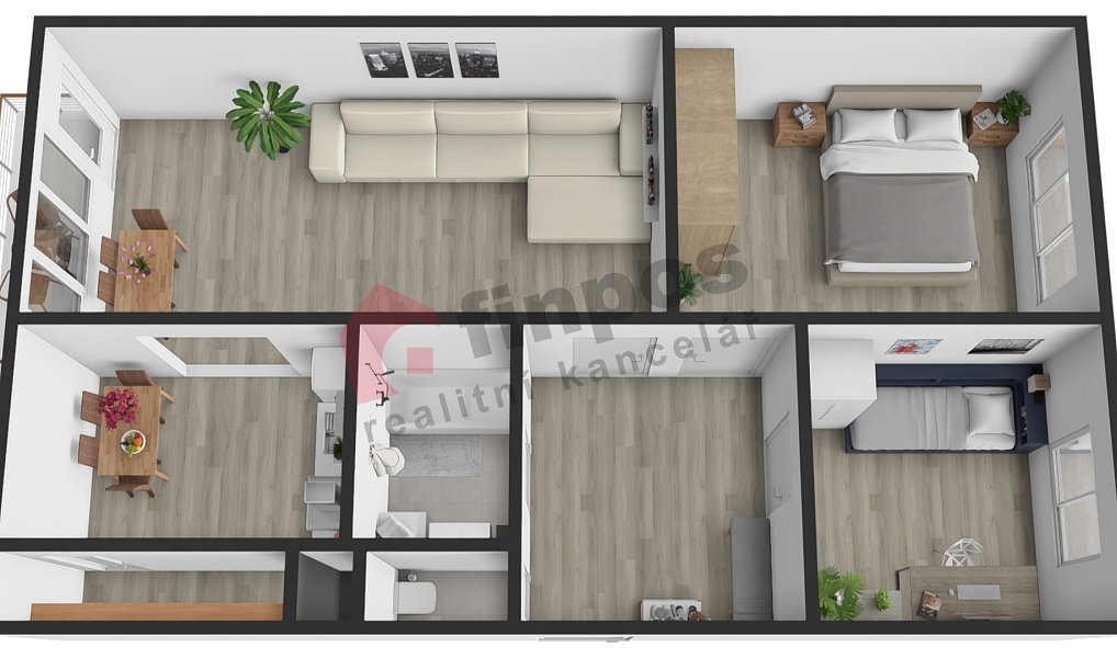 Prodej bytu 3+kk 80 m², Vlastějovice – náhled fotky 28