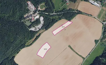 Prodej pole 19 989 m², Březina, okres Svitavy
