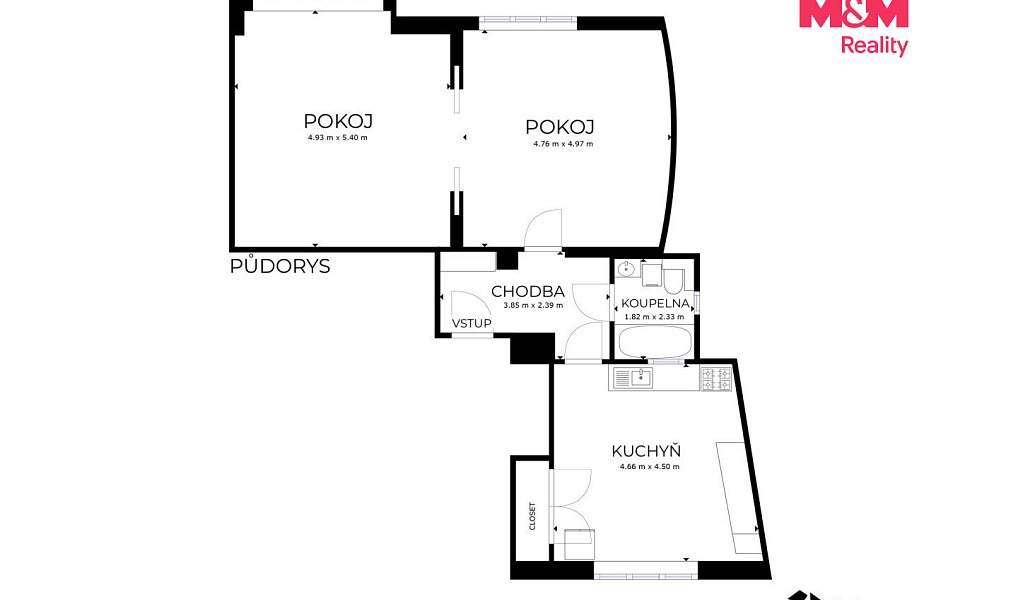 Prodej bytu atypického 83 m², Ostrava – náhled fotky 5