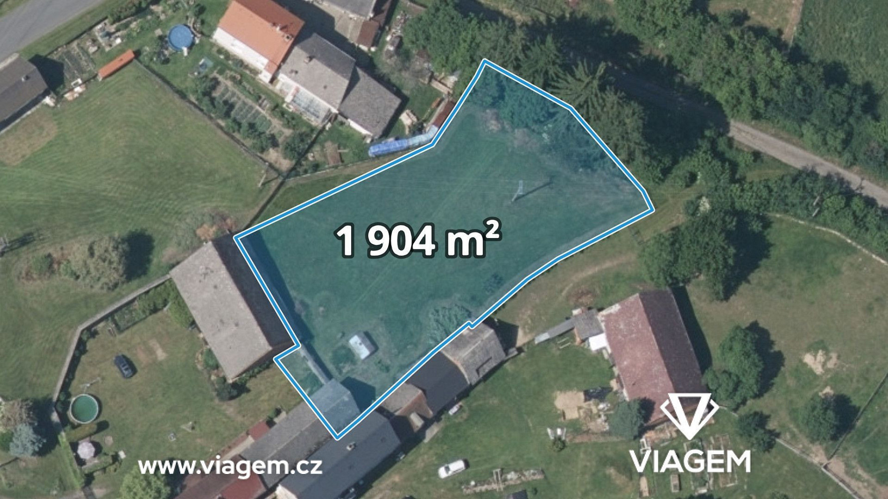 Prodej zahrady 317 m²