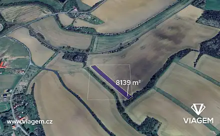 Prodej pole 1 356 m², Šelešovice, okres Kroměříž