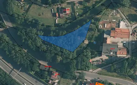 Prodej pozemku 477 m², Liberec