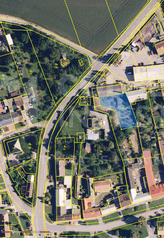 Prodej stavebního pozemku 800 m²