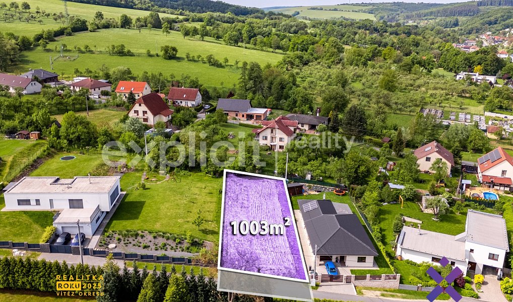 Prodej stavebního pozemku 1 003 m², Březnice – náhled fotky 3