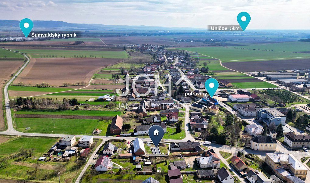 Prodej stavebního pozemku 722 m², Troubelice – náhled fotky 4