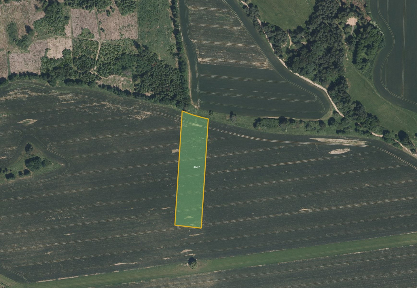 Prodej pole 74 956 m² – fotografie 2