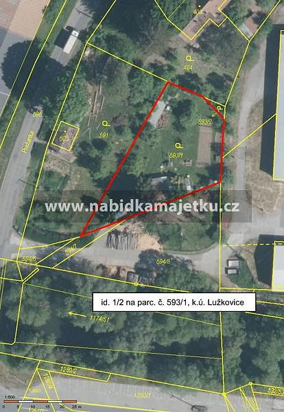 Prodej zahrady 1 231 m²