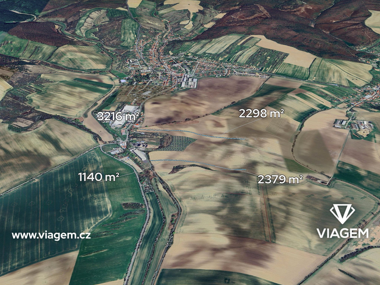 Prodej pole 1 129 m²