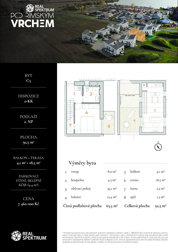 Prodej bytu 2+kk 66 m² – fotografie 2