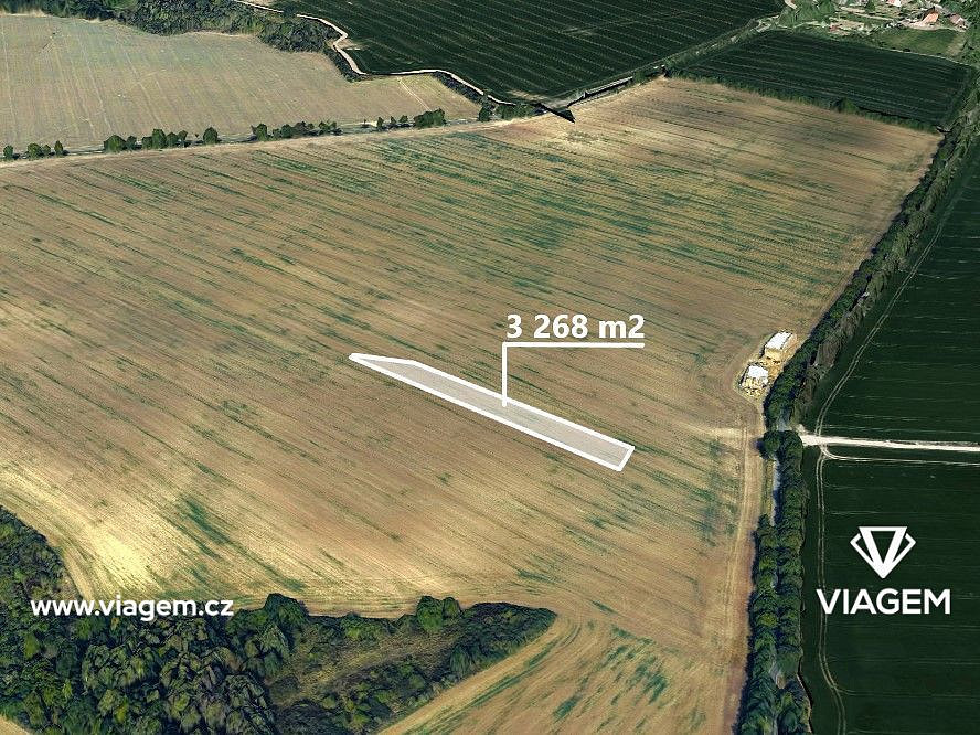 Prodej pole 1 634 m²