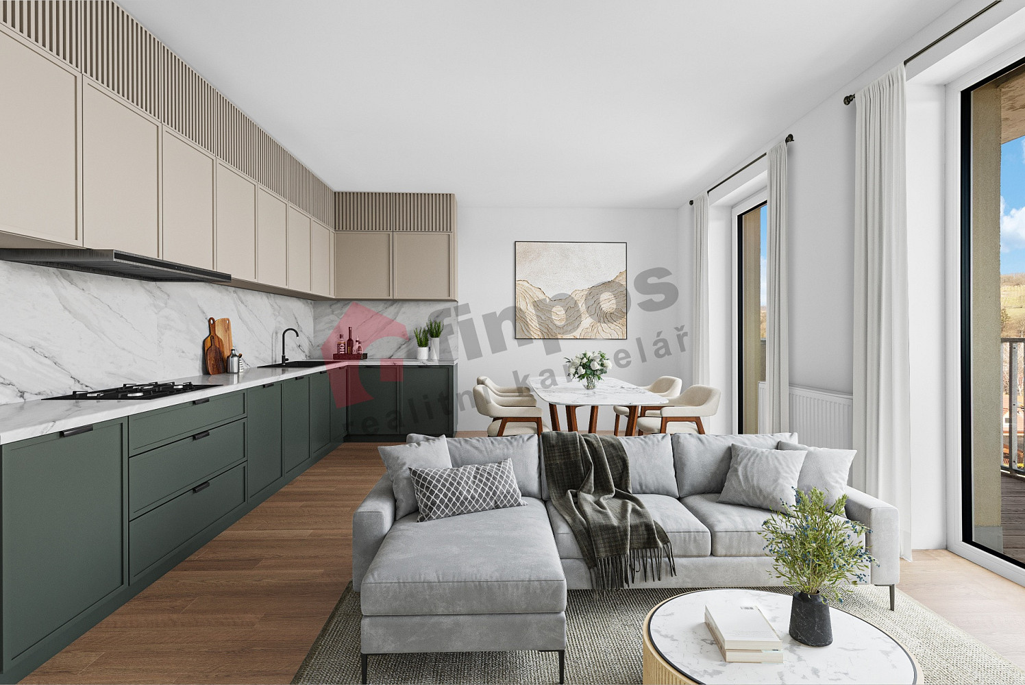 Prodej bytu 2+kk 59 m² – fotografie 2