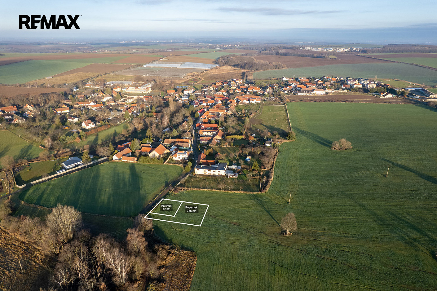Prodej stavebního pozemku 1 361 m²