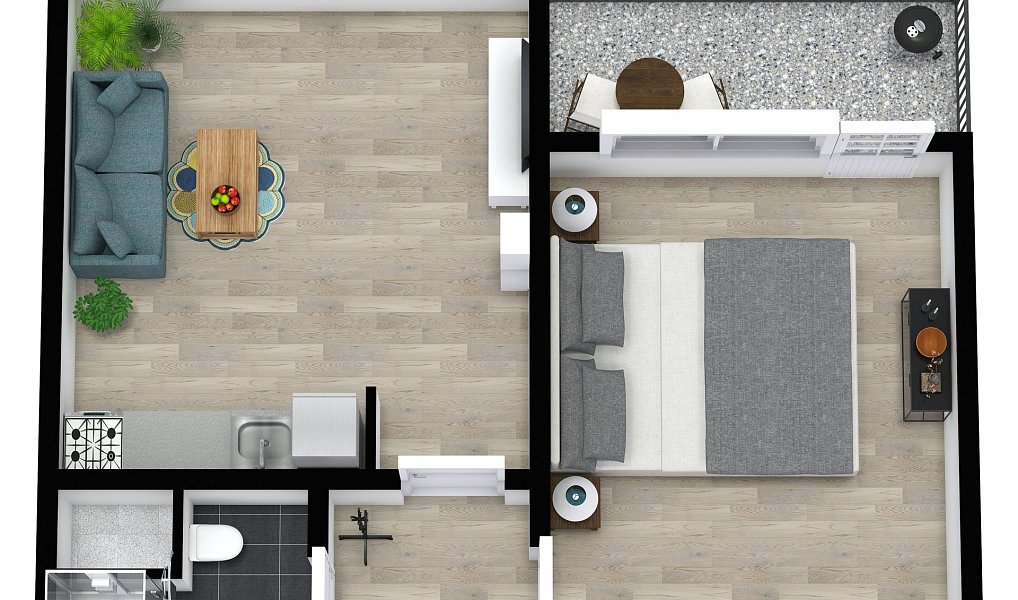Pronájem bytu 2+kk 39 m², Česká Lípa – náhled fotky 9