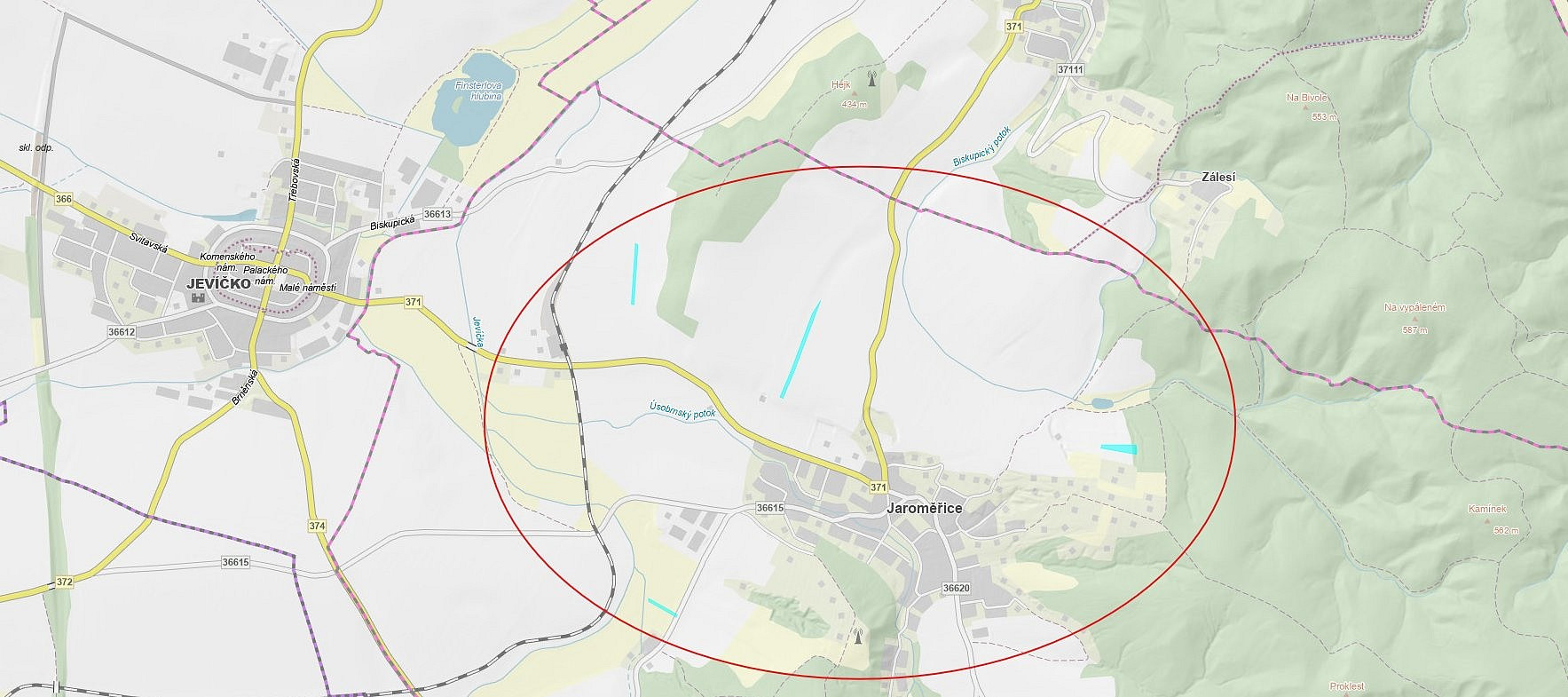 Prodej pole 15 527 m²