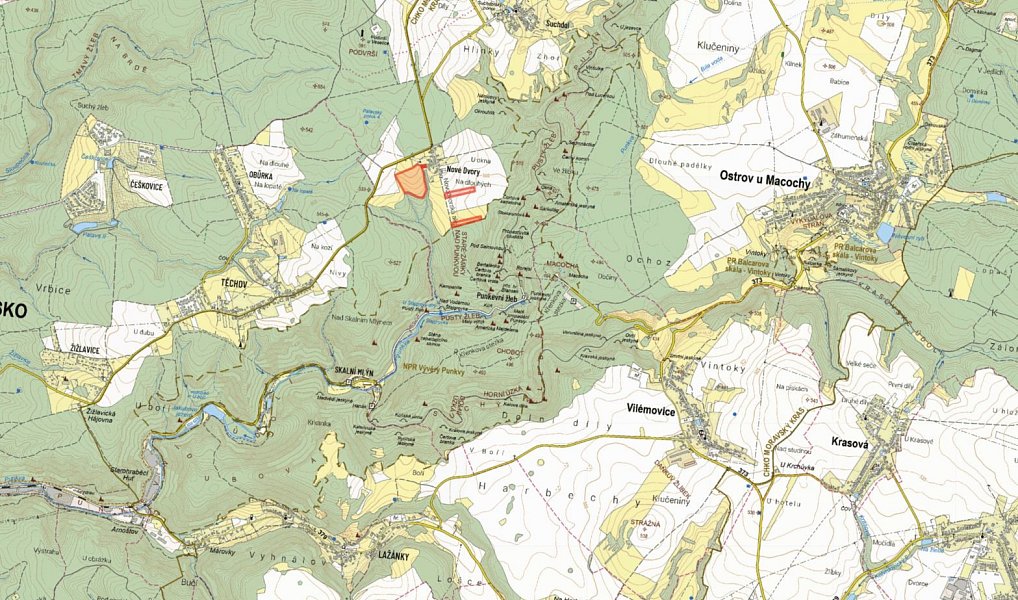 Prodej louky 10 721 m², Vavřinec – náhled fotky 2