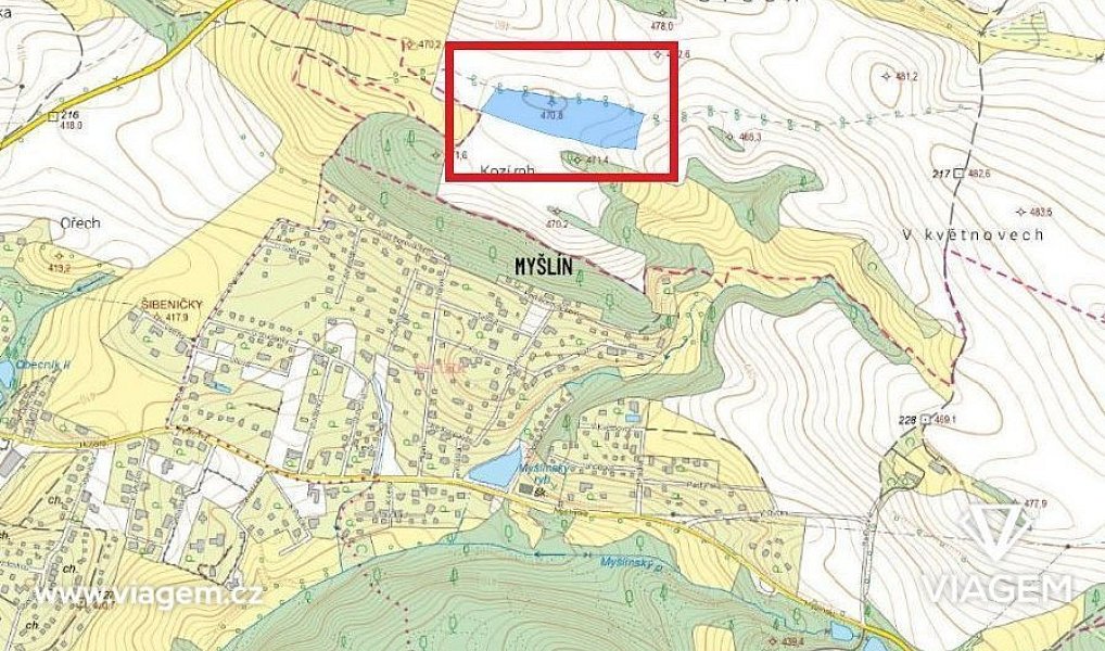 Prodej pole 4 772 m², Struhařov – náhled fotky 4