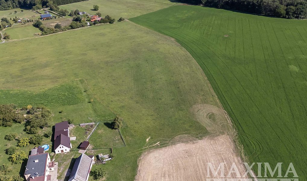 Prodej pole 7 163 m², Lhotky – náhled fotky 2