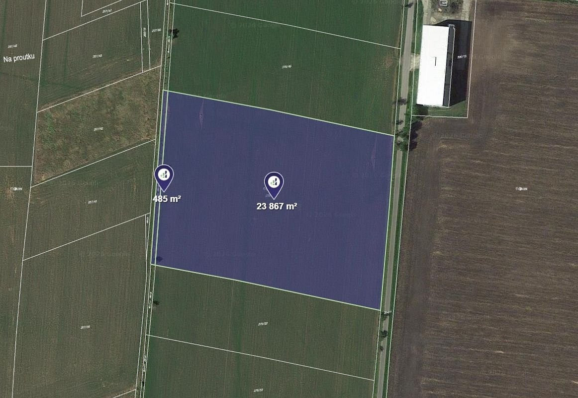 Prodej pole 13 529 m²