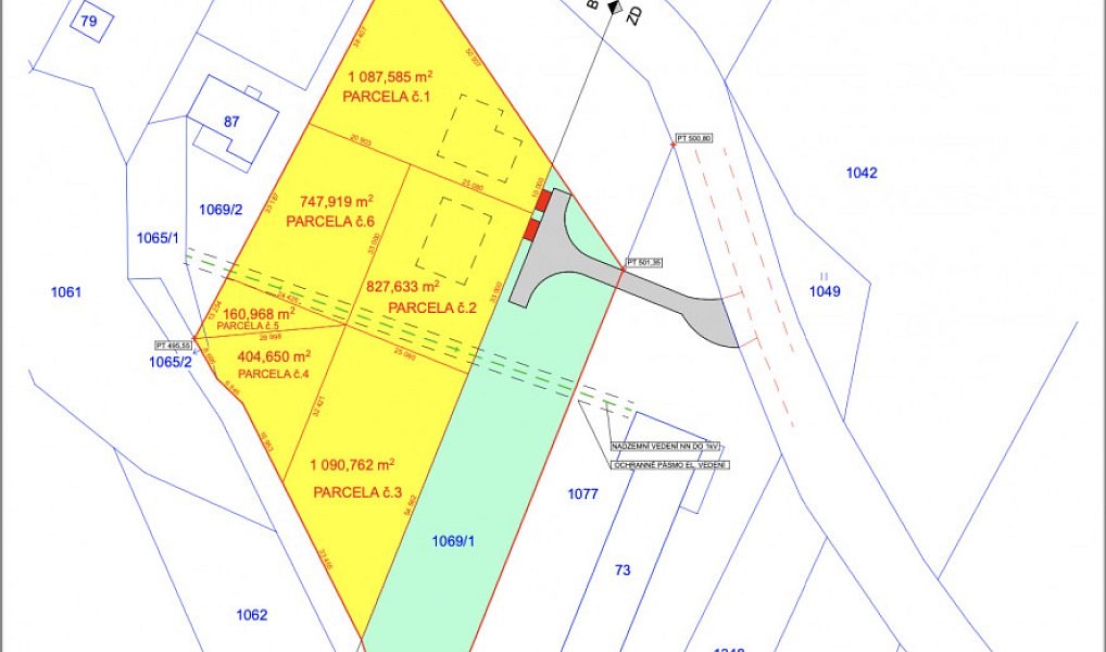 Prodej stavebního pozemku 4 320 m², Uhlířské Janovice – náhled fotky 6