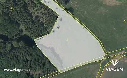 Prodej pole 3 113 m², Úbislavice, okres Jičín