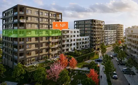 Prodej bytu 2+kk 53 m², Svitákova, Praha 5 - Stodůlky