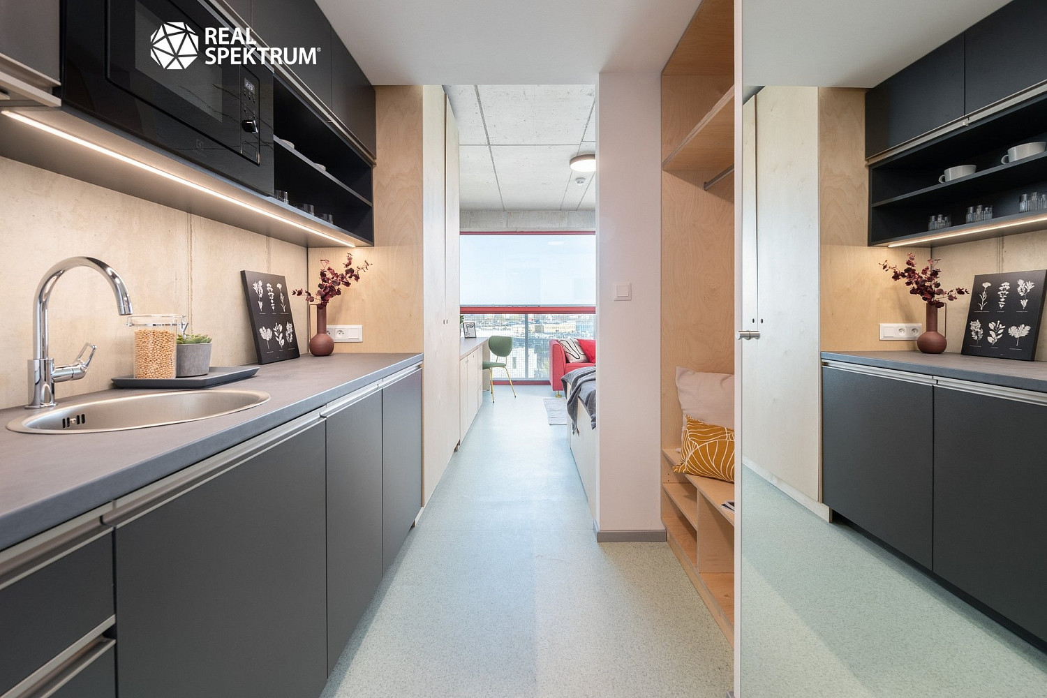 Pronájem bytu 1+kk 24 m² – fotografie 2
