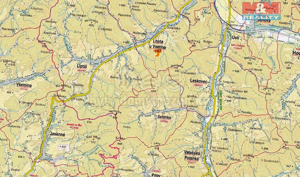 Prodej lesa 8 758 m², Lhota u Vsetína – náhled fotky 5