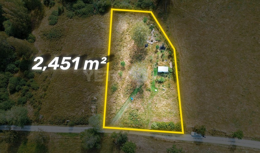 Prodej stavebního pozemku 2 451 m², Nová Pec – náhled fotky 2