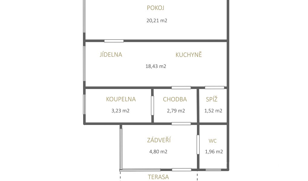 Prodej domu 97 m² s pozemkem 1 202 m², Týnec nad Sázavou – náhled fotky 4