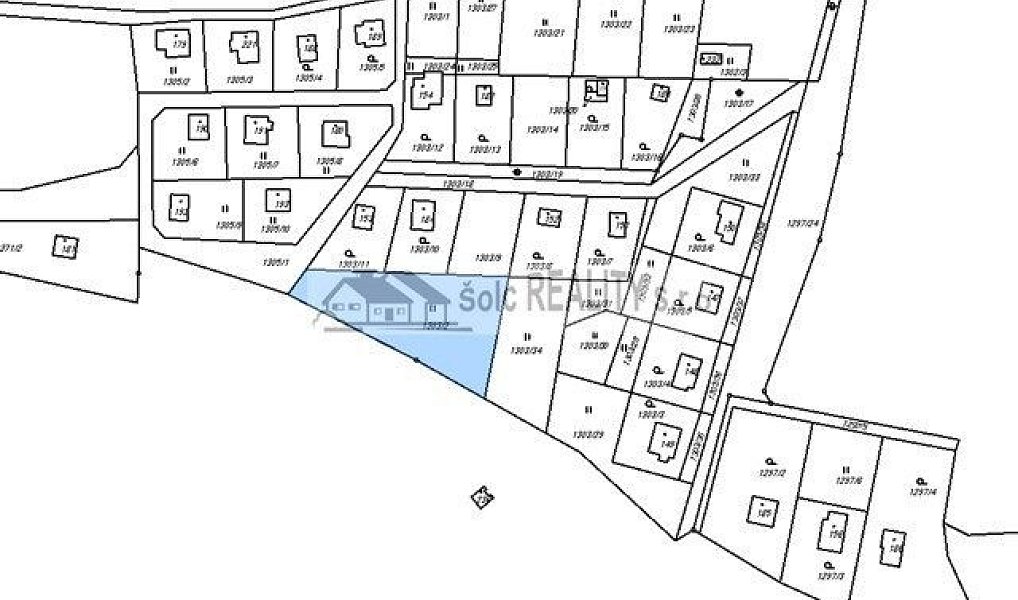 Prodej pozemku 1 202 m², Křečovice – náhled fotky 3