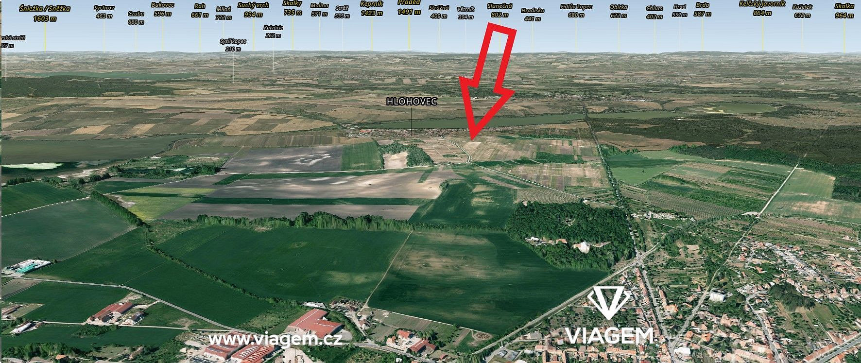 Prodej pole 5 055 m² – fotografie 5