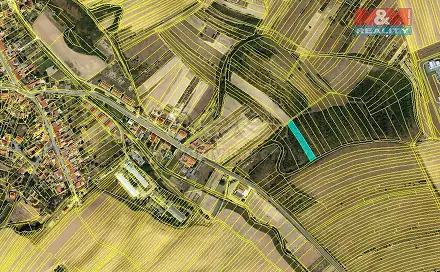 Prodej louky 1 622 m², Dambořice, okres Hodonín