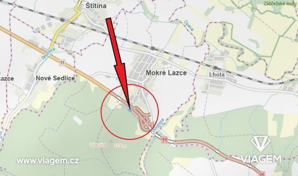 Prodej zahrady 2 145 m², Mokré Lazce – náhled fotky 3