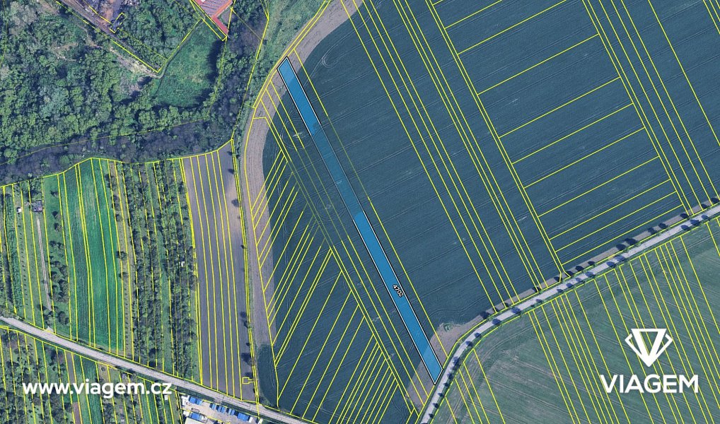 Prodej pole 4 345 m², Újezd u Brna – náhled fotky 3