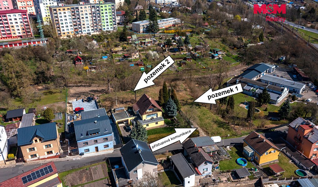 Prodej stavebního pozemku 1 396 m², Děčín – náhled fotky 9