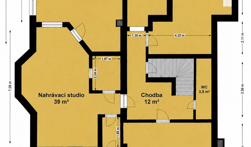 Prodej domu 545 m² s pozemkem 2 148 m², Chlumčany – náhled fotky 46