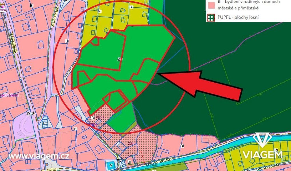 Prodej zahrady 15 998 m², Ústí nad Labem – náhled fotky 7