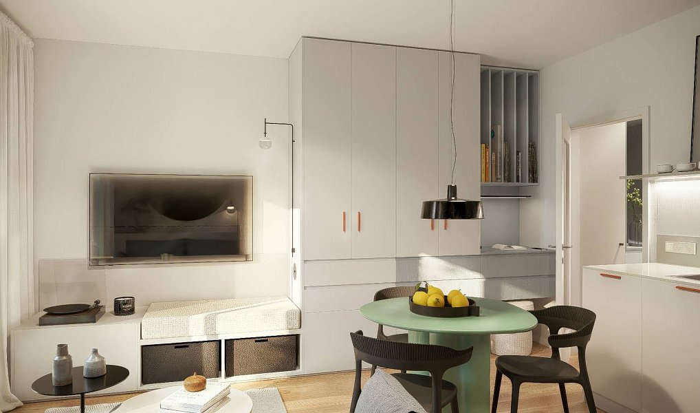 Prodej bytu 1+kk 36 m², Brandýs nad Labem-Stará Boleslav – náhled fotky 19