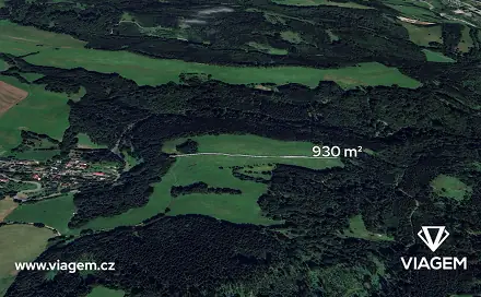 Prodej pole 930 m², Zborov, okres Šumperk