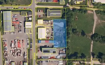 Pronájem komerčního pozemku 400 m², Železničního vojska, Valašské Meziříčí, okres Vsetín