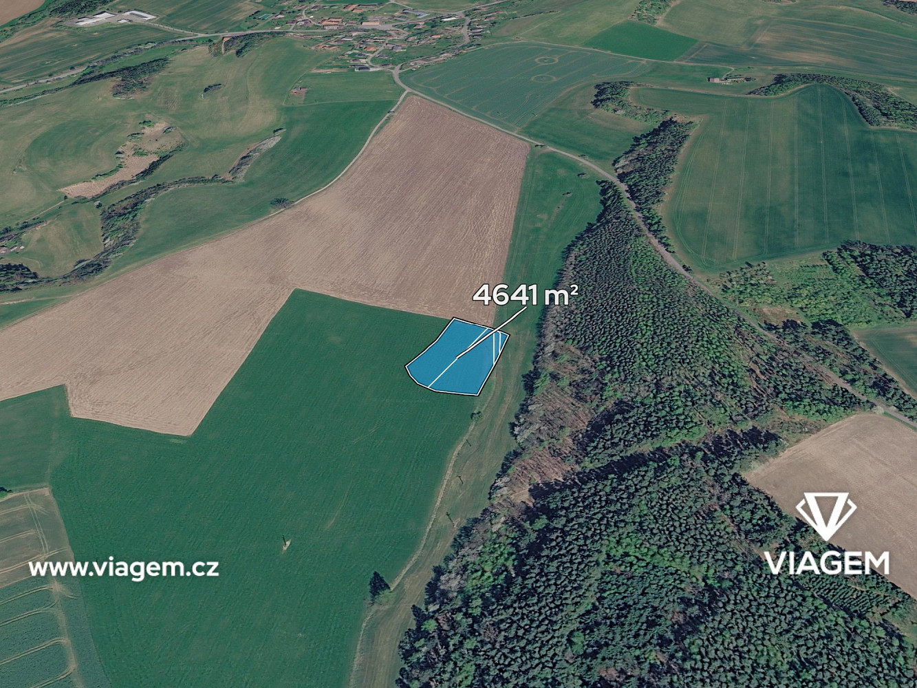 Prodej pole 870 m²